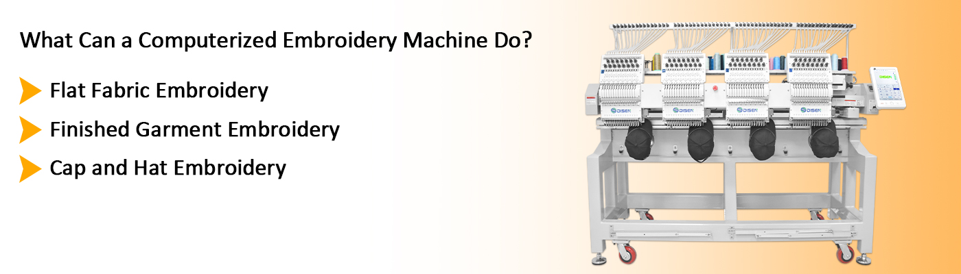 What Can a Computerized Embroidery Machine Do