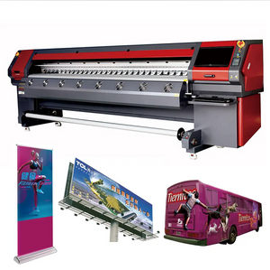 Larger Format 3.2m I3200 Eco Solvent/Sublimation Printer Inkjet Label Printer Roll To Roll Five-head Inkjet Printer Printing Machine