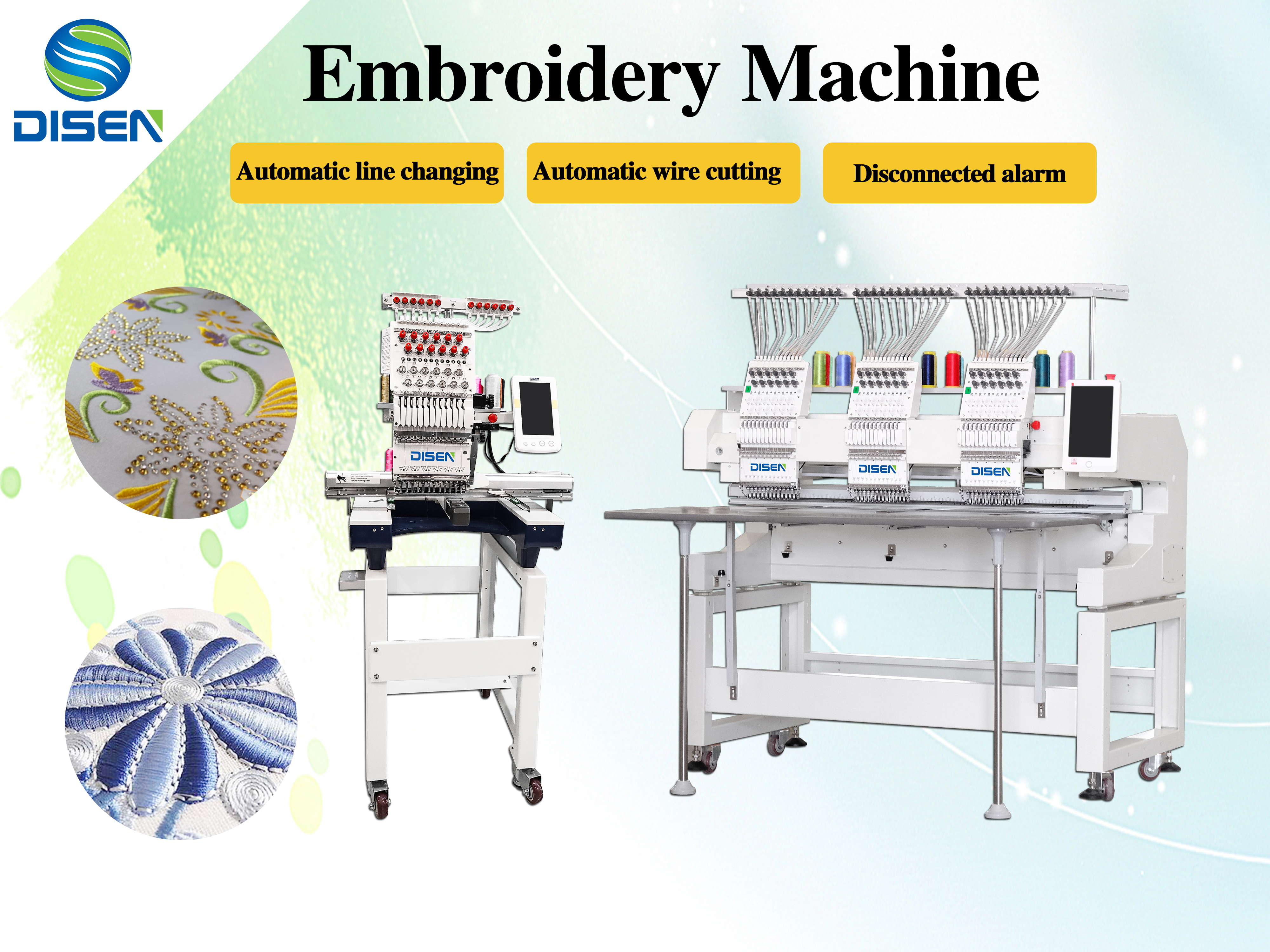 Choose A Good Embroidery Machine, The Output Increase 100+
