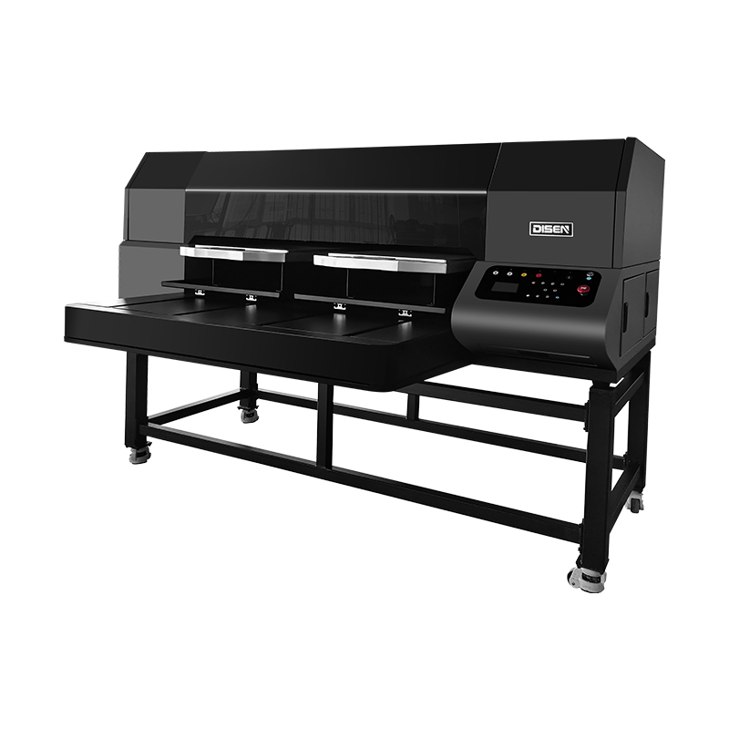 DS-Y4050 Double-station Dtg Printing Large Format DTG Printer With 4PCS I3200 Print Heads