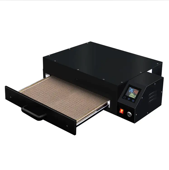 Small Size Portable Household Automatic DTF Mini Direct To Film A3+ Wide 35cm Printer With XP600 L1800 Drying Powder Machine