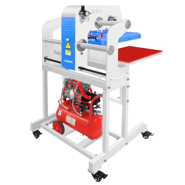 DS-7C 60x40cm Fully Automatic LCD Cheap Dual Shuttle Sublimation T-Shirt Heat Transfer Press Machine