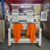 1202 Double head embroidery machine 500*800mm flat cap t-shirt embroidery factory