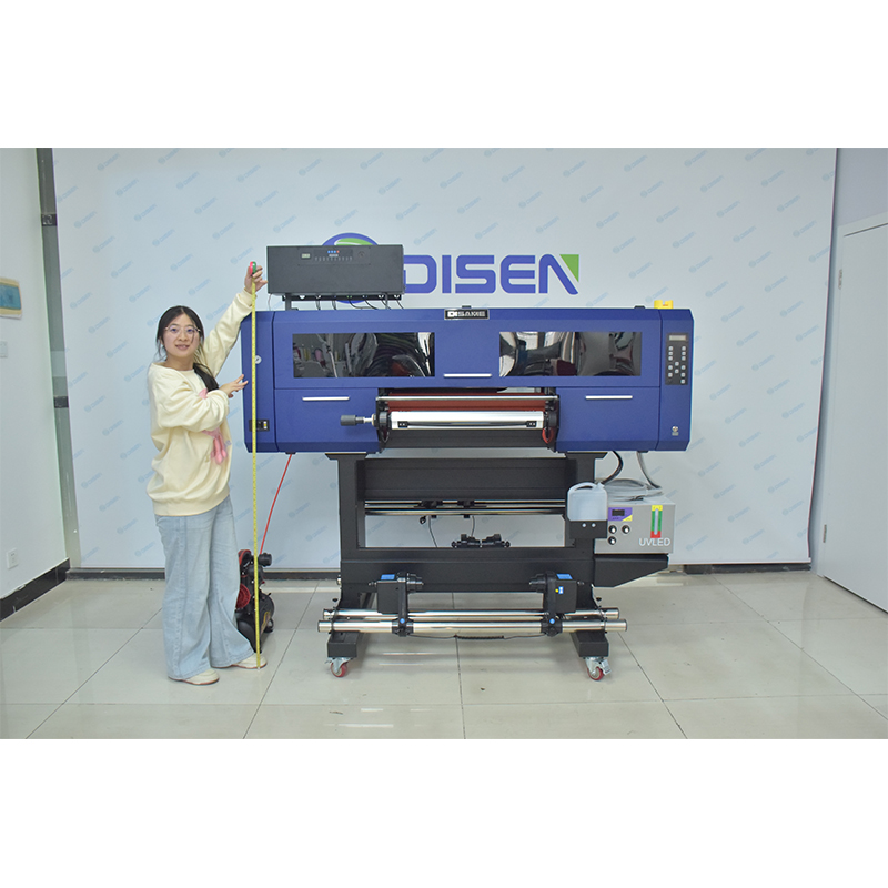 60cm UV DTF Printer crystal label ptinting Multicolor 3D Printing factory price