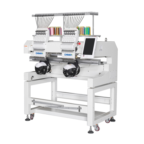 DSC-J1202 Two Heads 12 Needles Embroidery Machine from China