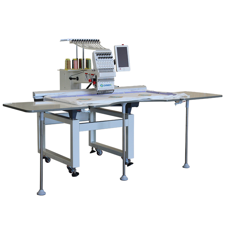 DS-J1201L Customizable large format Single Head Computerized Embroidery Machine