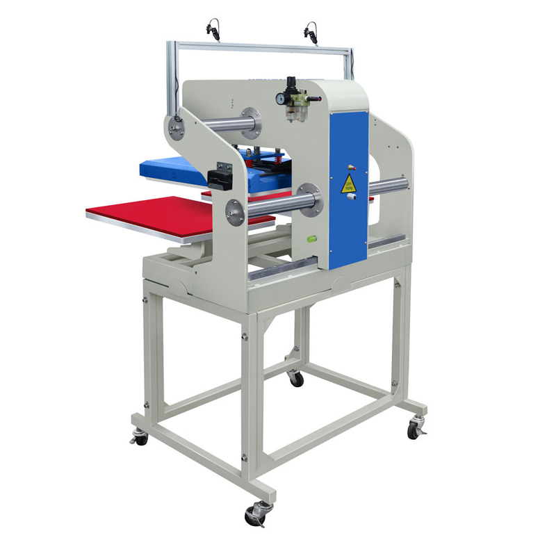 DS-7C Double Station Heat Transfer Printing Pneumatic Dual Side Heat Press Machine For T-shirt 40*60cm
