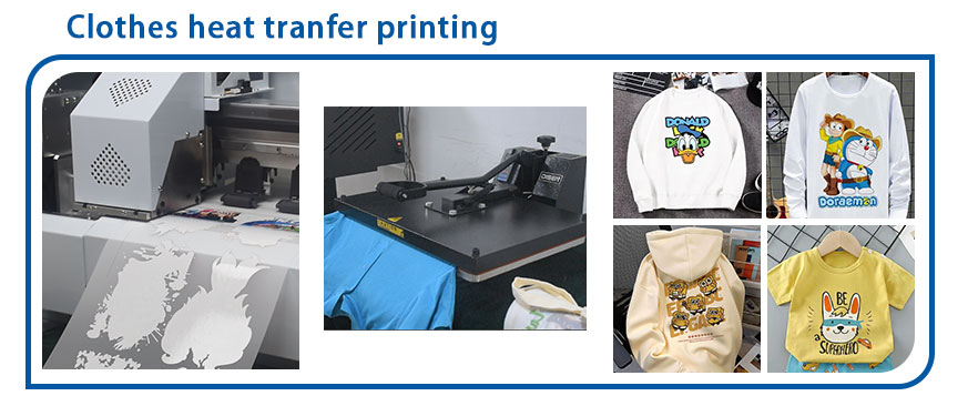 clothing heat press printing