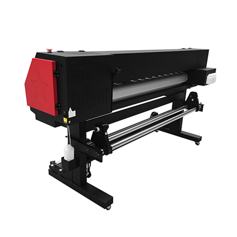 1.6m eco-solvent printer wide format banner inkjet printing textile sublimation printer machine