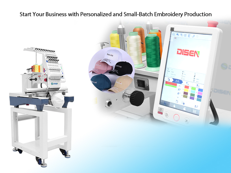 Start Your Business with Personalized and Small-Batch Embroidery Production
