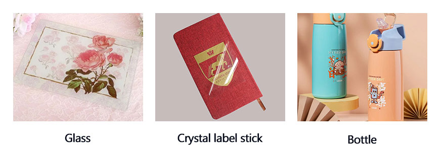 Glass,crystal label stick,bottle