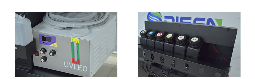 Low ink alarm device