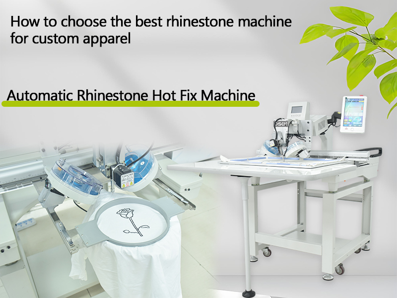 How to choose the best rhinestone machine for custom apparel