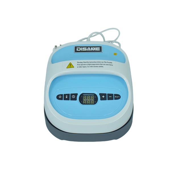 Hand Held Sublimation Heat press Machine with Safety base mini heat transfer for t-shirt