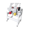 Chenille Heavy-duty Two Head Embroidery Machine For Clothing