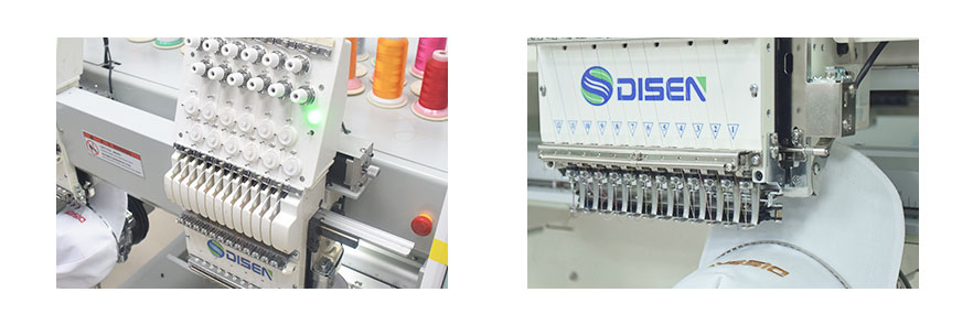 Embroidery thread panel