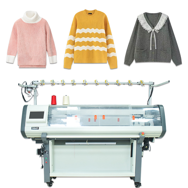 Computerized 52 inch 12G single system Flat Knitting Machine
