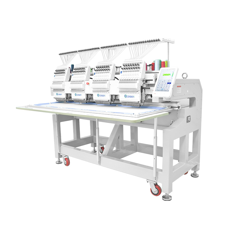 DS-1504 Computer Embroidery Machine 4 heads T-shirt Hat Embroidery