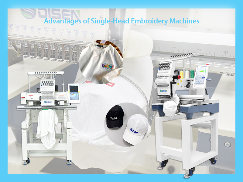 Advantages of Single-Head Embroidery Machines
