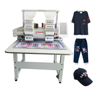 DS-G902 High Speed Multi Function Computerized Two Head Embroidery Machine For Cap T-shirt