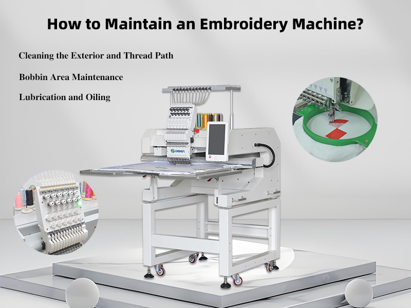 How to Maintain an Embroidery Machine?