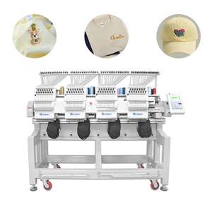 DS-1504 Computer Embroidery Machine 4 heads T-shirt Hat Embroidery