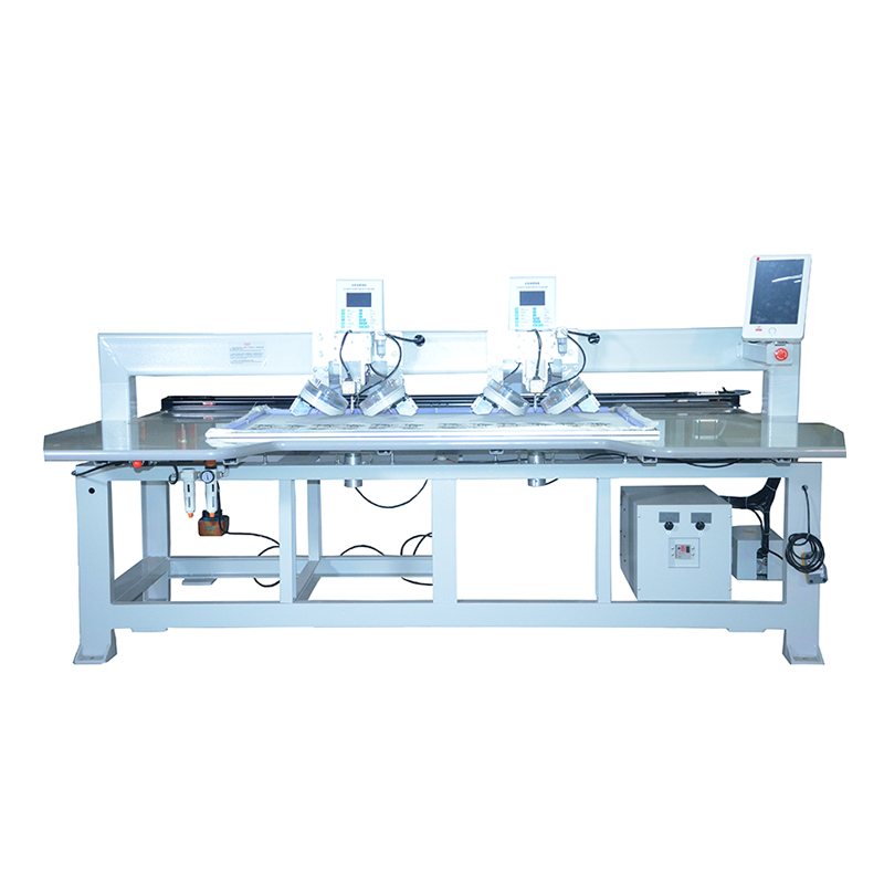 DS-S202 Full Automatic Fabric Rhinestone Machine Crystal Ultrasonic Hot Fix Setting Machine