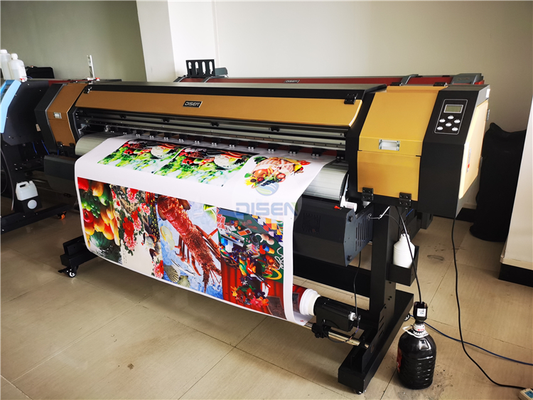 1.8m Xp600 Print Head Plotter Large Format Canvas Vinyl Banner Poster Inkjet Eco Solvent Printer