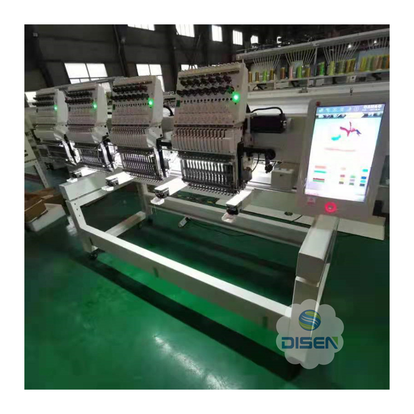 4 Head AFFordable Color Changing Single Head Embroidery Machine For Factory