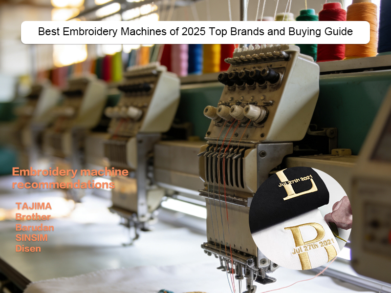 Best Embroidery Machines of 2025 Top Brands and Buying Guide
