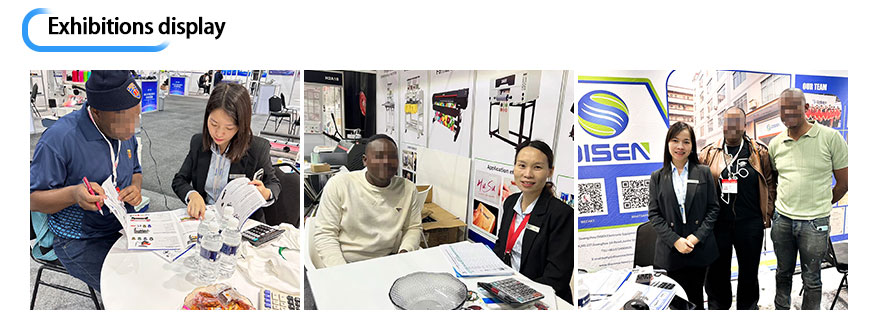 Disen Company's record in South Africa Exhibition