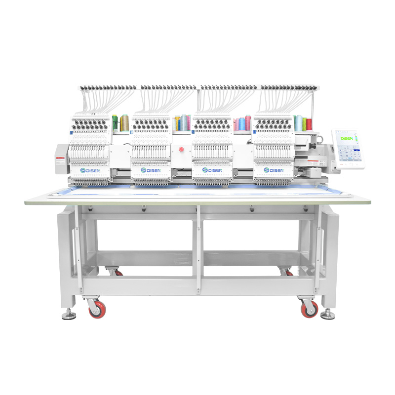DS-1504 Computer Embroidery Machine 4 heads T-shirt Hat Embroidery