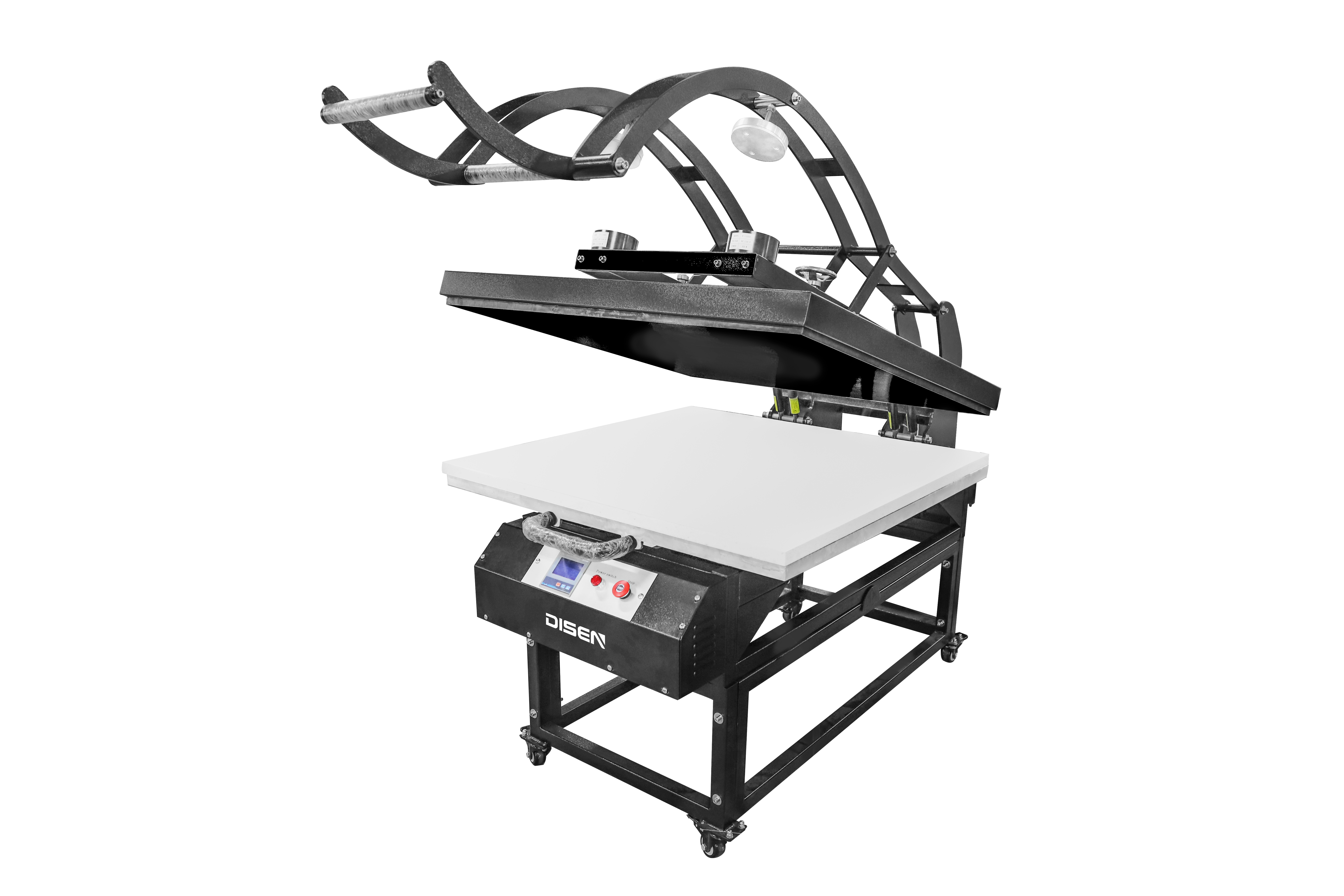 DS-5C-2 80x100 Automatic Large Format Heat Press Auto Open Transfer Customize T-Shirt Press Sublimation Machine