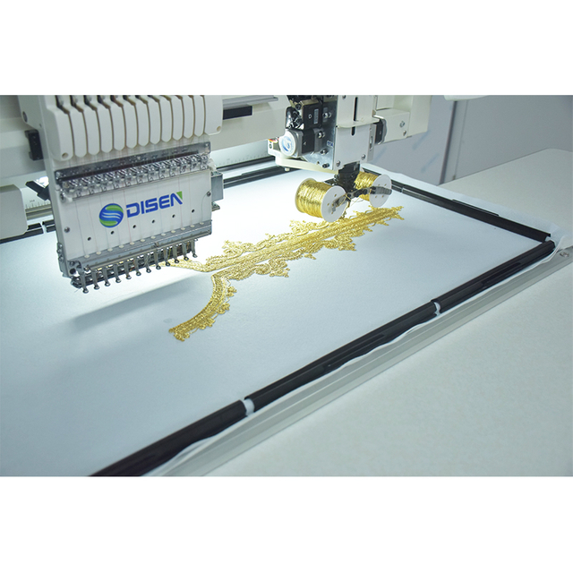 Cording Taping Embroidery Machine 1200*500mm cap hat tshirt Embroidery