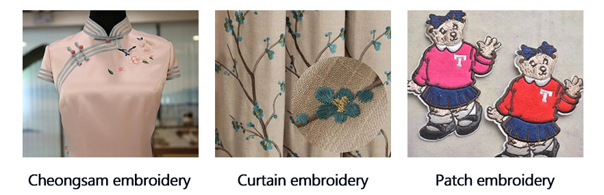 cheongsam embroidery,curtain embroidery,patch embroidery