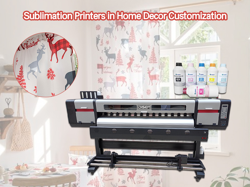 Sublimation Printers in Home Decor Customization