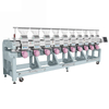 Quality 10 Head Embroidery Machine Cap/T-shirt/Garment/Flat Automatic Embroidery Machine 