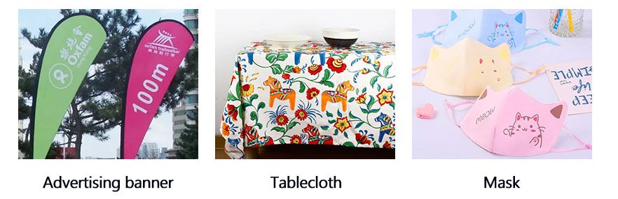advertising banner,tablecloth,mask