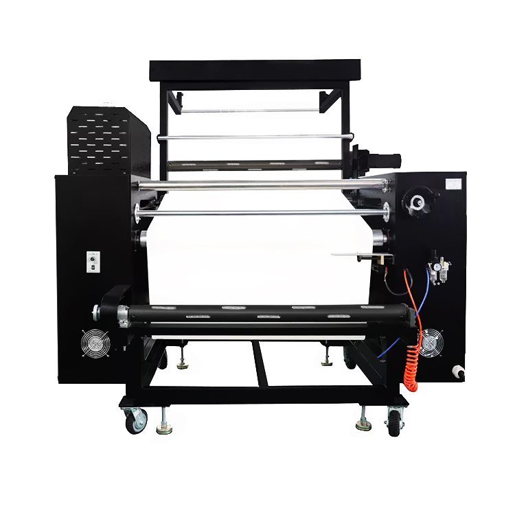 DS-26C Professionally Designed Printed Webbing Strap Lanyard Ribbon Roller Sublimation Calendar Heat Transfer Press Machine