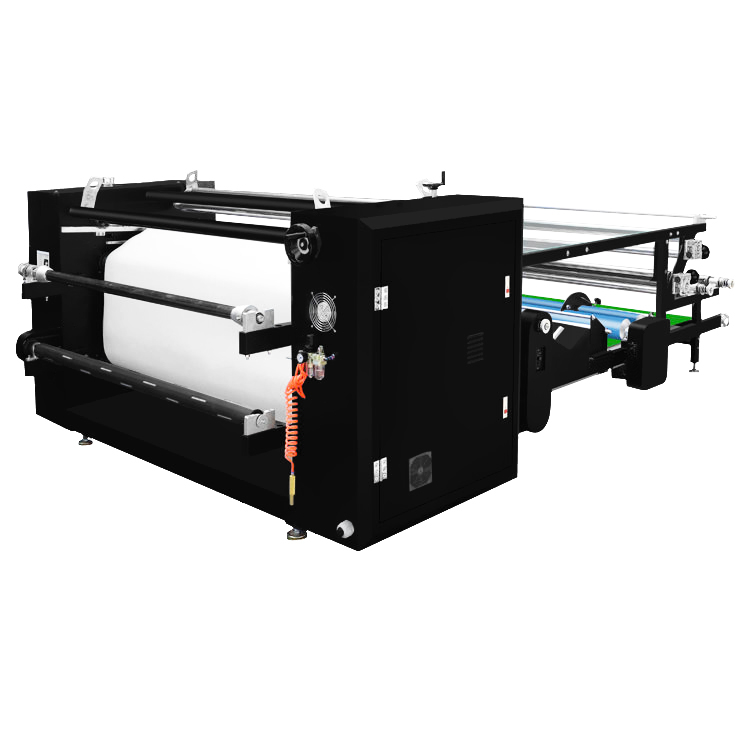 JC-26B 1.2x210 1200mm Commercial Pneumatic Roll Fabric Sublimation ...