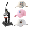 Logo heat press machine High Quality 8*15CM sublimation transfer machine for cap hat