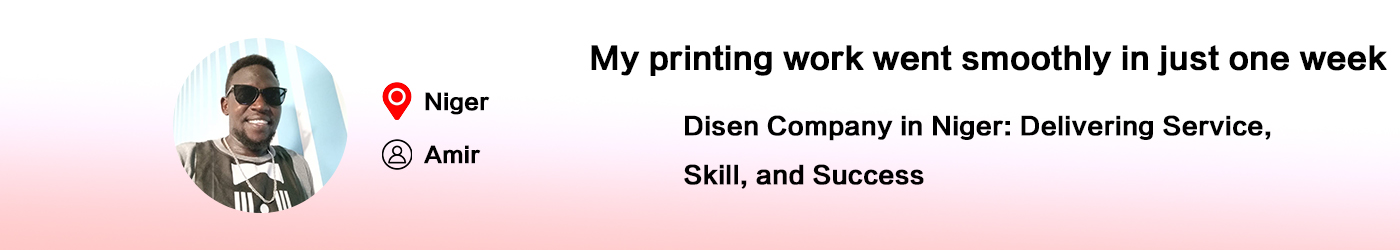 My printing work went smoothly in just one week