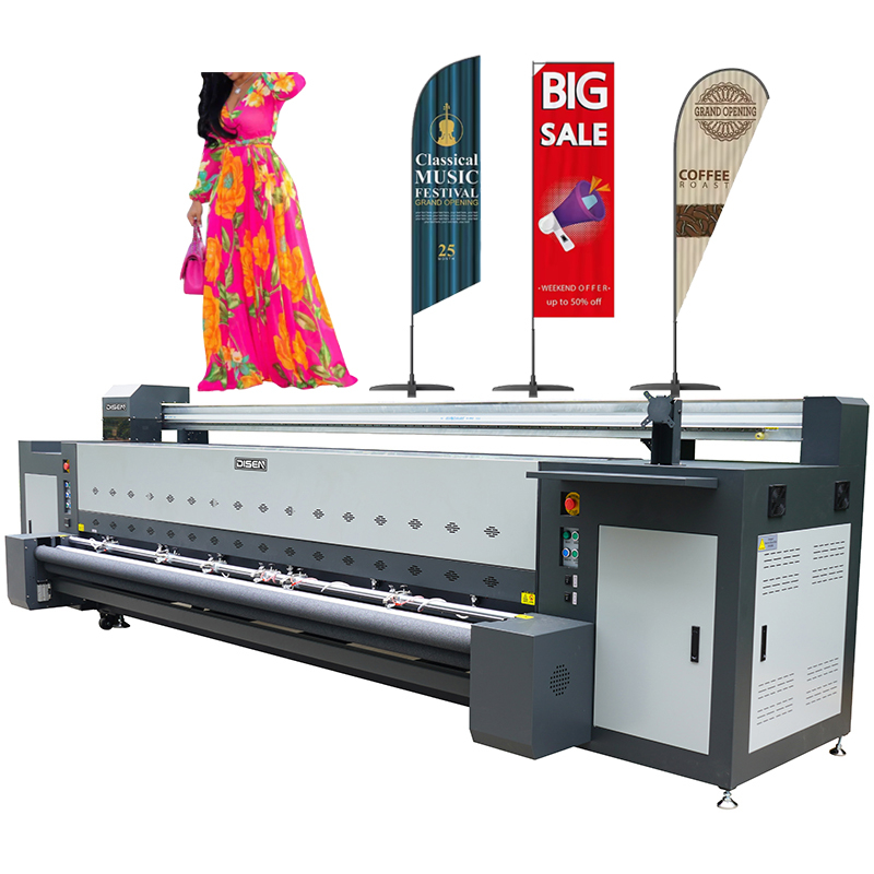 DS3200 Wide Format Flag Printer Digital Fabric Sublimation Textile Printer