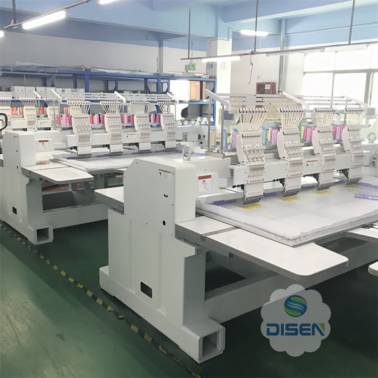 Magnetic Frames Expandable Multi-head Embroidery Machine For T shirt