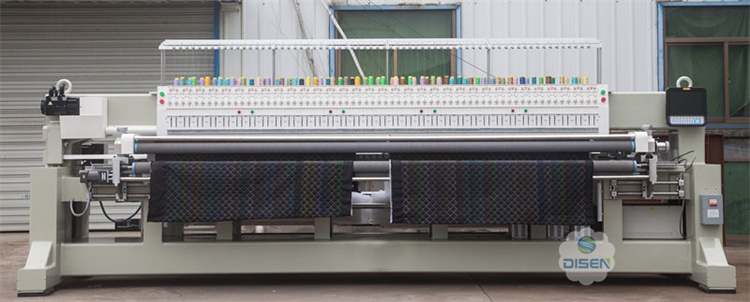 33 21 Heads Stitch Density Multi-head Embroidery Machine For Home Decor
