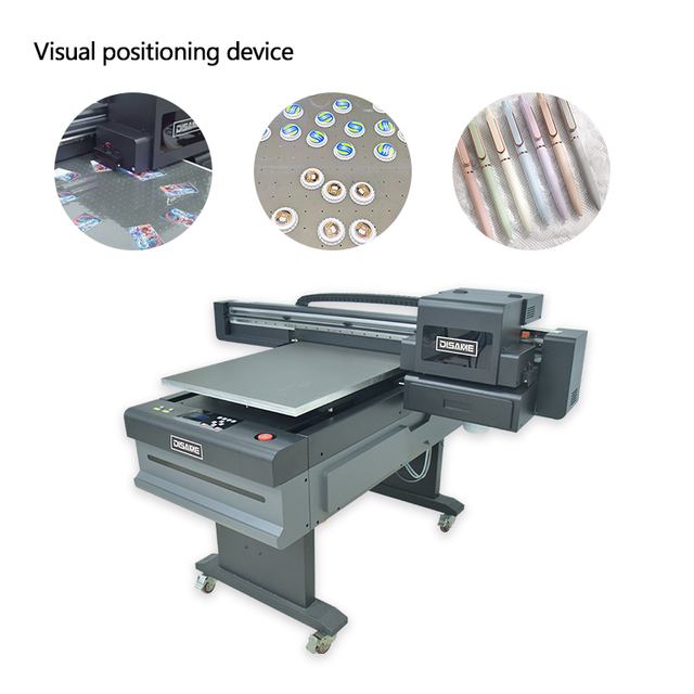 6090 Uv Printer Flatbed with Visual Positioning for Acrylic Metal Glass Plastic