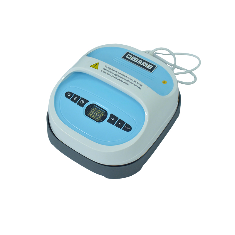 Hand Held Sublimation Heat press Machine with Safety base mini heat transfer for t-shirt