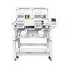 Double head embroidery machine with 12 needles computerized embroidery machine