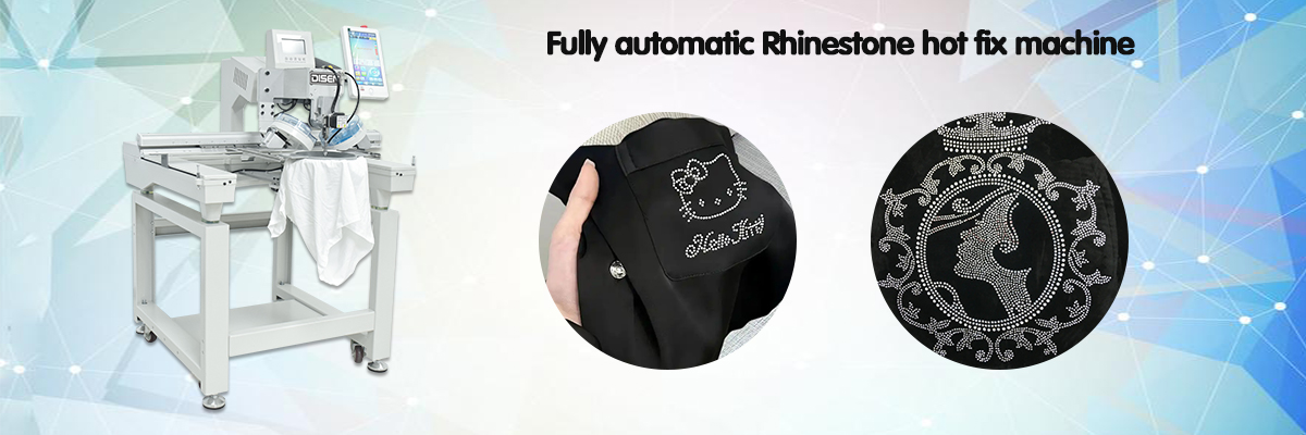Fully automatic Rhinestone hot fix machine