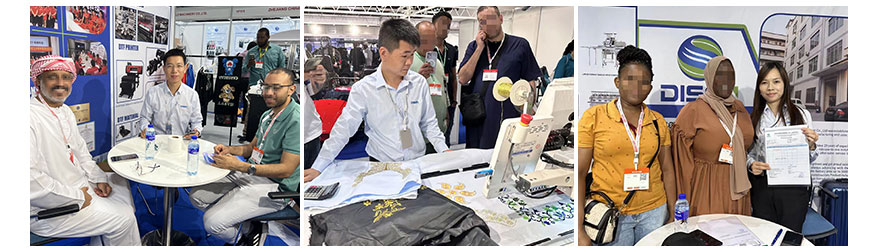 Disen Company's record in Dubai Exhibition